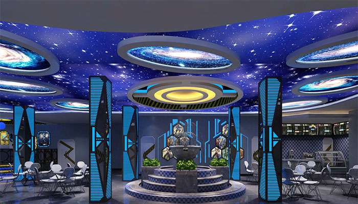 星空網(wǎng)咖設計效果圖
