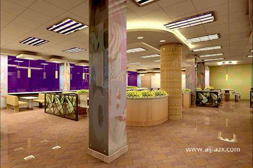 在鄭州開一家快餐店，快餐店怎樣裝修設(shè)計(jì)