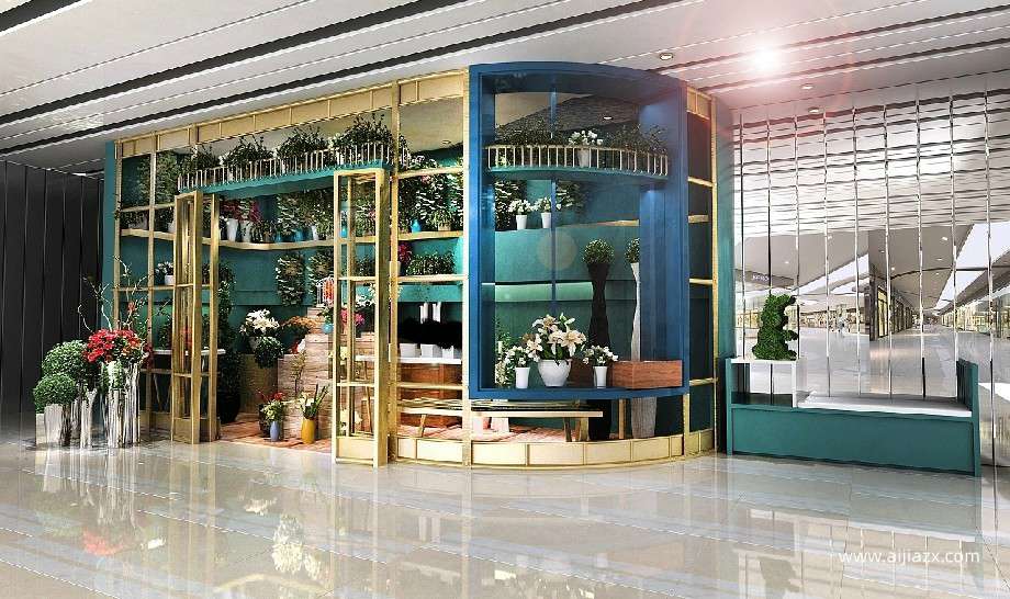 　　鄭州花店裝修設計攻略，人氣花店如何裝修打造
