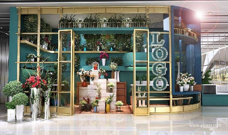 　　鄭州花店裝修設計攻略，人氣花店如何裝修打造

