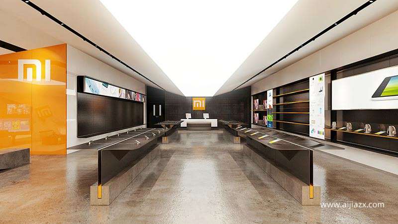 鄭州小米手機(jī)店設(shè)計(jì)，小米手機(jī)店裝修設(shè)計(jì)特點(diǎn)