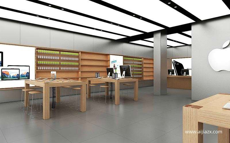 蘋果手機店怎么裝修，蘋果手機店室內(nèi)設(shè)計