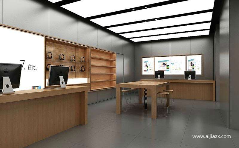蘋果手機店怎么裝修，蘋果手機店室內(nèi)設(shè)計