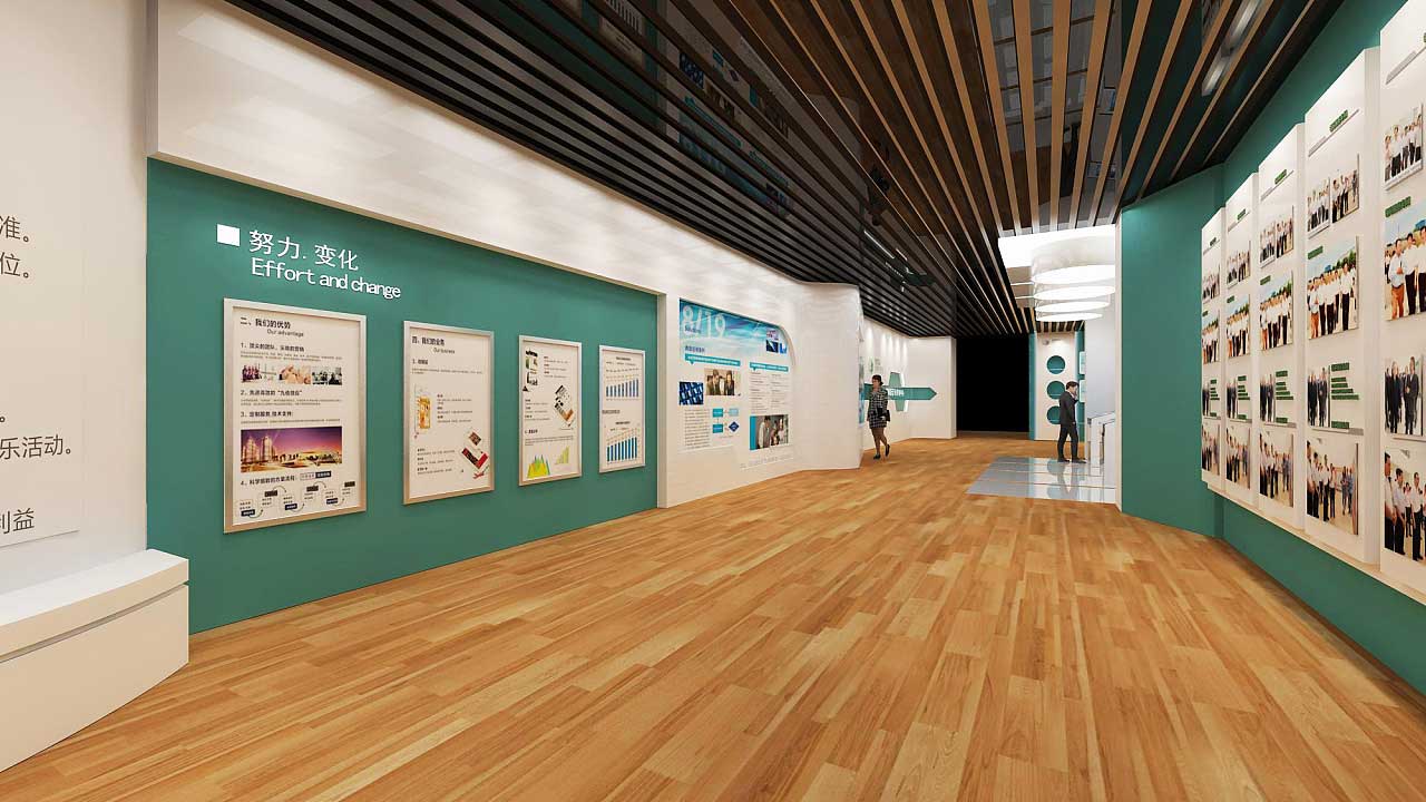 鄭州職業(yè)技術(shù)學院實訓(xùn)教室展廳設(shè)計