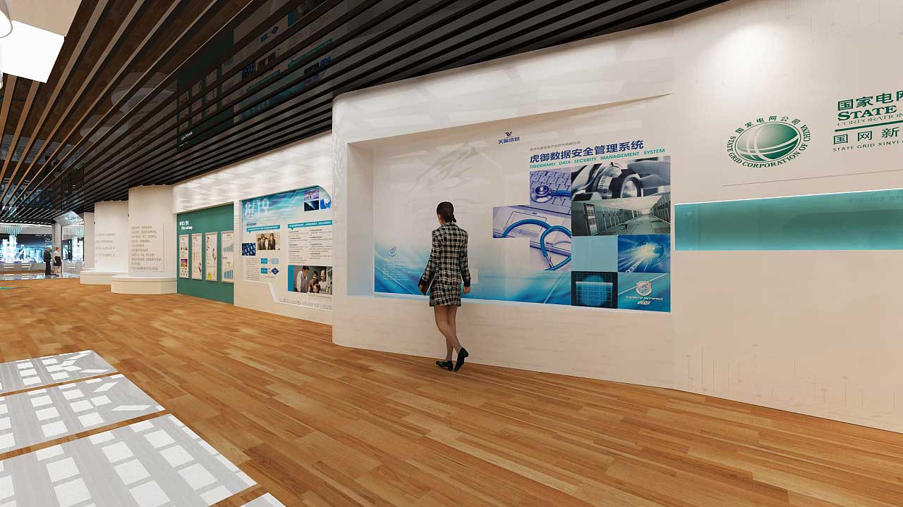 鄭州職業(yè)技術(shù)學院實訓(xùn)教室展廳設(shè)計