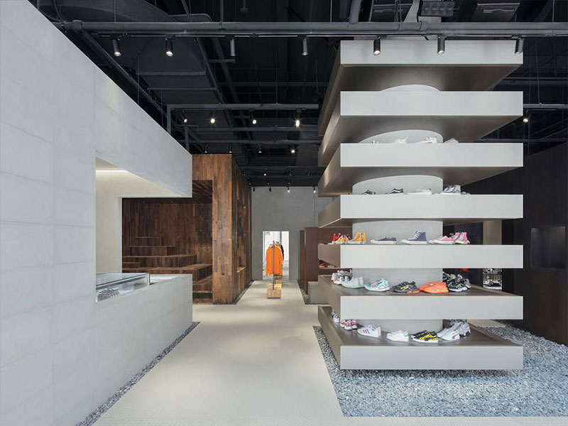 DOE品牌服裝專賣店設(shè)計裝修效果圖