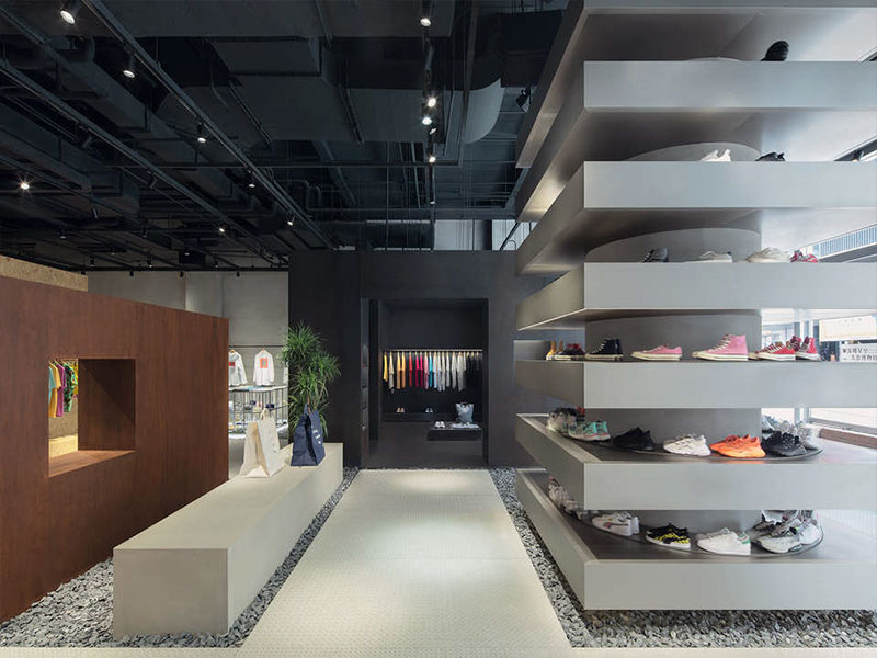 DOE品牌服裝專賣店設(shè)計裝修效果圖