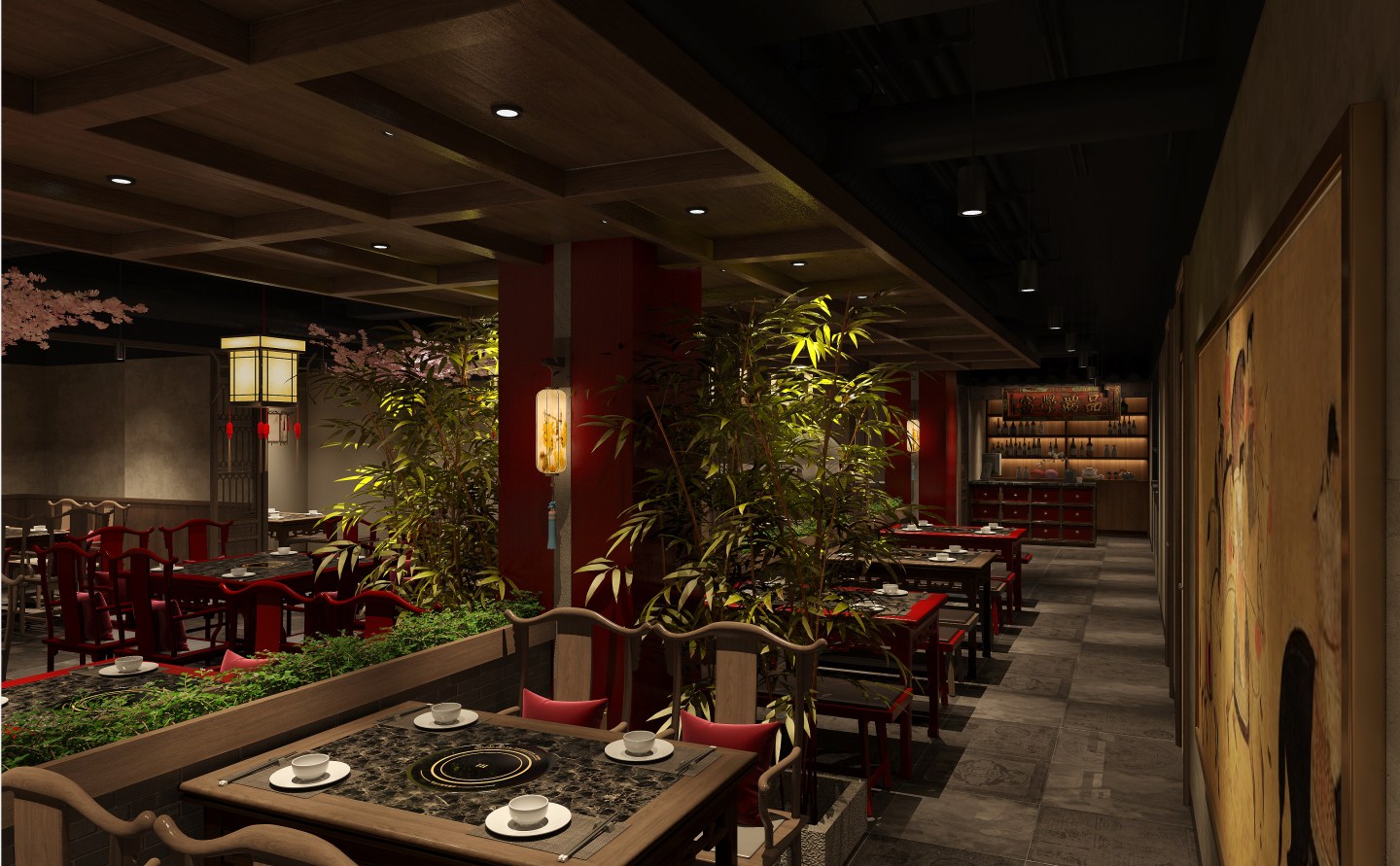 火鍋店設(shè)計(jì)：創(chuàng)造熱烈氛圍，吸引食客無(wú)數(shù)