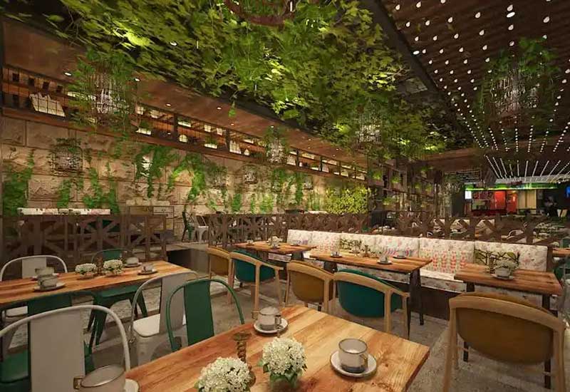 鄭州素食餐廳裝修：環保材料與自然風格的營造