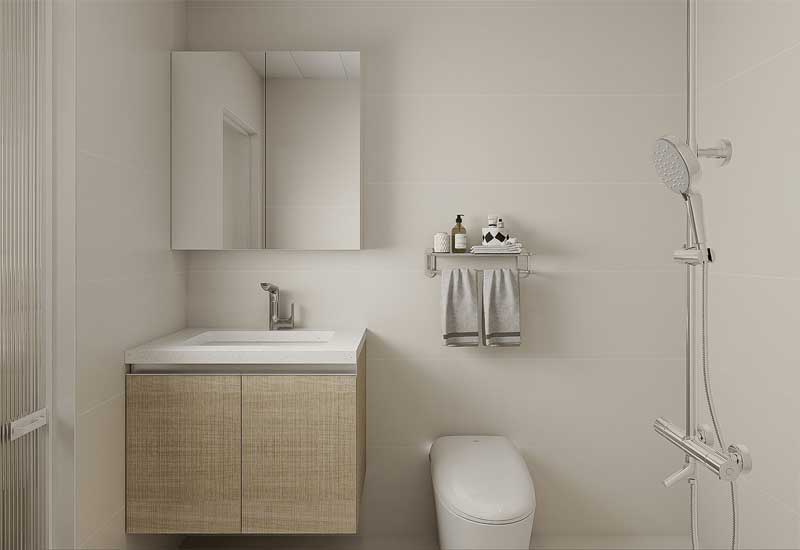 鄭州舊房翻新設計費用:衛生間翻新的重點開支